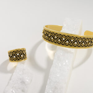 Byzantine collection Diamond bracelet & ring
