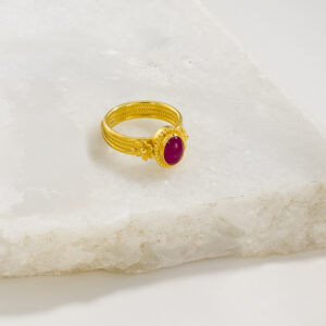 Byzantine collection Ruby ring