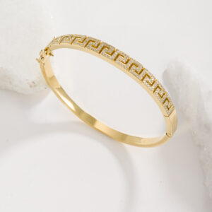 Greek key collection Diamond bracelet