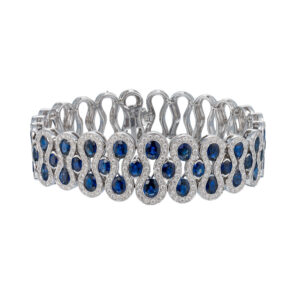 Bracelet with Sapphires & Diamonds